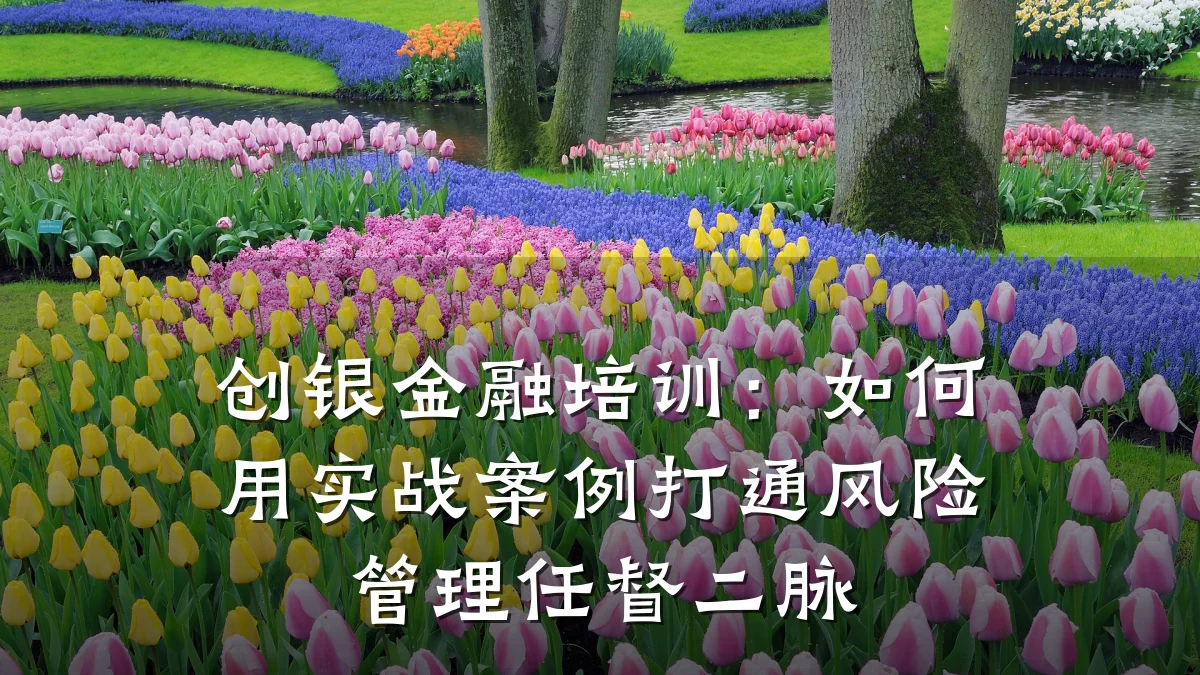 创银金融培训：如何用实战案例打通风险管理任督二脉
